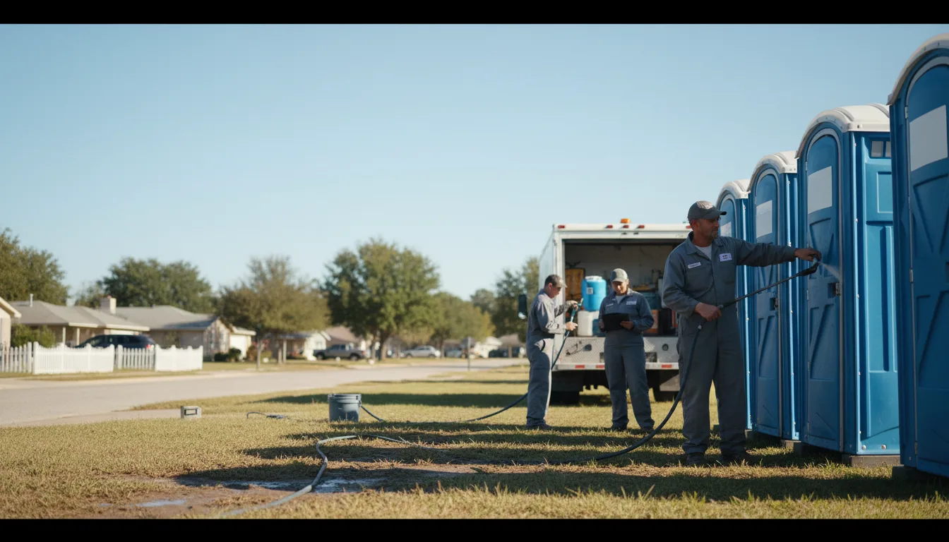 Long-Term Portable Toilet Rental in Bethlehem, GA near me